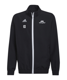 adidas Entrada 22 Präsentationsjacke Kids Schwarz