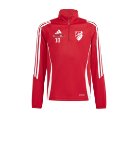 adidas Tiro 24 Trainingstop Kids Rot Weiss