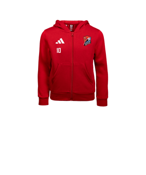 adidas Entrada 26 Veste à capuche Enfants Rouge 