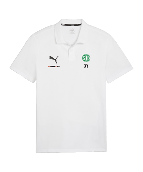 PUMA teamGOAL Casuals Poloshirt Weiss F04