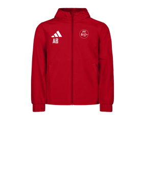 adidas Entrada 26 Jacke Kids Rot