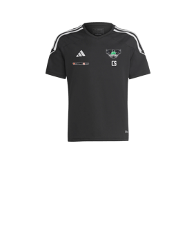 adidas Tiro 23 Trikot Kids Schwarz Weiss