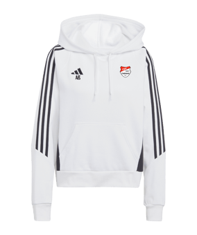 adidas Tiro 24 Hoody Damen Weiss Schwarz