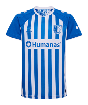 hummel 1. FC Magdeburg Trikot Home 2026/2027 Kids Blau F7251