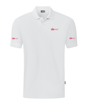 JAKO Organic Poloshirt Weiss F000