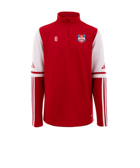 adidas Squadra 25 HalfZip Sweatshirt Rot