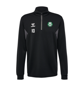 Hummel Authentic HalfZip Sweatshirt Schwarz F2001