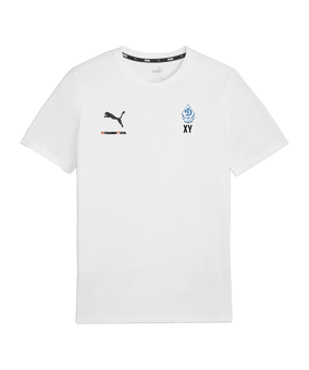 PUMA teamGOAL Casuals T-Shirt Weiss F04
