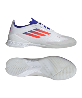 adidas F50 Pro IN Advancement Weiss Rot - weiss
