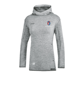 JAKO Premium Basic Kapuzensweatshirt Grau F40
