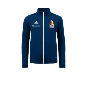 adidas Entrada 22 TK Trainingsjacke Kids Blau