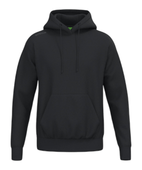 Erima TS Hoody Schwarz - schwarz