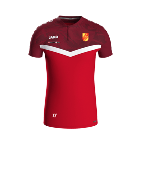 JAKO Iconic Poloshirt Rot F103