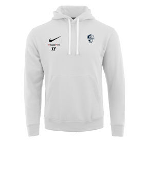 Nike Park 20 Fleece Hoody Weiss Grau F101