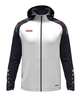 JAKO Sonic Kapuzenjacke Damen Weiß F039 - weiss