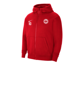 Nike Park 20 Fleece Kapuzenjacke Kids Rot F657