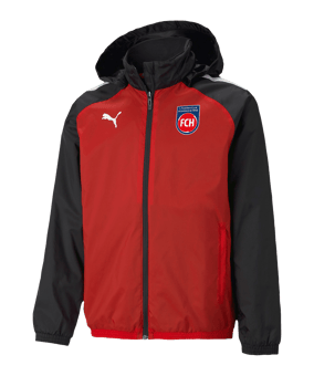 PUMA 1. FC Heidenheim Allwetterjacke Rot F01 - rot