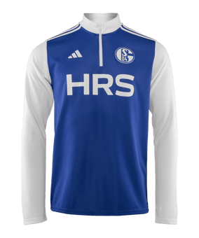 adidas FC Schalke 04 Prematch Sweatshirt Blau - blau