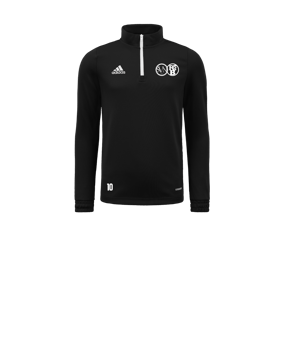 adidas Entrada 22 HalfZip Sweatshirt Kids Schwarz