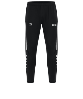 JAKO Power Trainingshose Schwarz Weiss F802