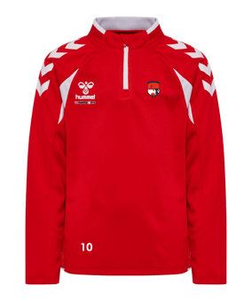 hummel Core 2.0 Half Zip Top Kids Rot F3946
