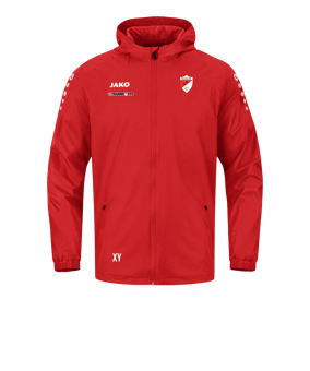 JAKO Team 2.0 Allwetterjacke Rot F100