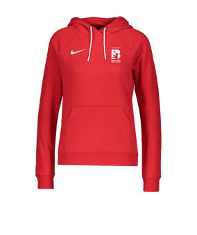 Nike Park 20 Fleece Hoody Damen Rot Weiss F657