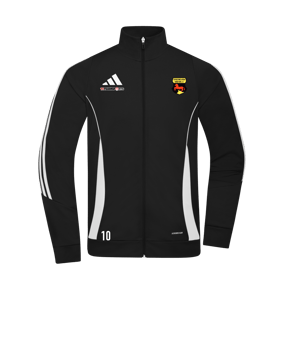 adidas Tiro 24 Trainingsjacke Schwarz Weiss