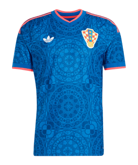 adidas Kroatien Authentic Trikot Away 2026 Blau - blau