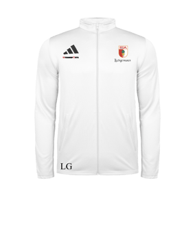 adidas Entrada 26 Trainingsjacke Weiß
