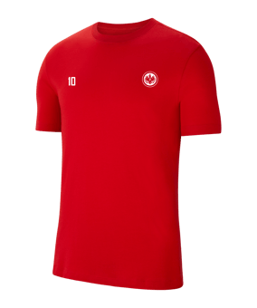 Nike Park 20 T-Shirt Kids Rot Weiss F657