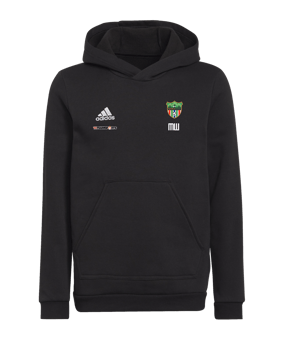 adidas Entrada 22 Hoody Kids Schwarz