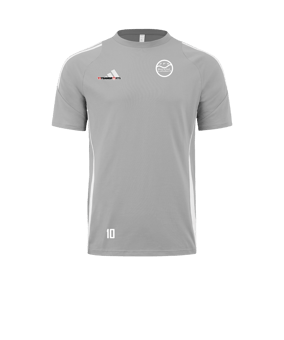 adidas Tiro 24 T-Shirt Grau Weiss