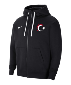Nike TFF Kapuzenjacke Schwarz - schwarz