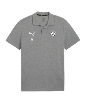 PUMA teamGOAL Casuals Poloshirt Grau F33