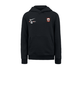 Nike Park 20 Fleece Hoody Kids Schwarz Weiss F010