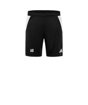 adidas Tiro 24 Trainingsshort Schwarz Weiss