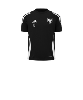 adidas Tiro 24 Trikot Kids Schwarz Weiss