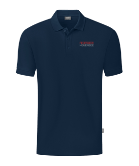 JAKO Organic Polo Shirt Blau F900