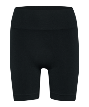 Hummel Hiit Seamless Short Tight Damen Schwarz F2001 - schwarz