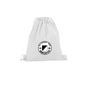 Merch Organic Premium Cotton Gymsack White | #logo