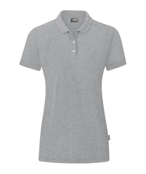 JAKO Organic Polo Shirt Damen Grau F520 - grau