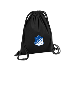 Merch Organic Premium Cotton Gymsack Black | #logo 4c