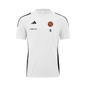 adidas Tiro 24 T-Shirt Weiss Schwarz