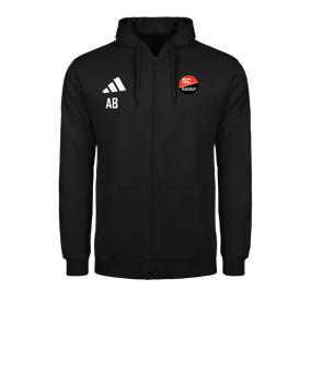 adidas Entrada 26 Kapuzenjacke Schwarz