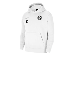 Nike Park 20 Fleece Hoody Kids Weiss Grau F101