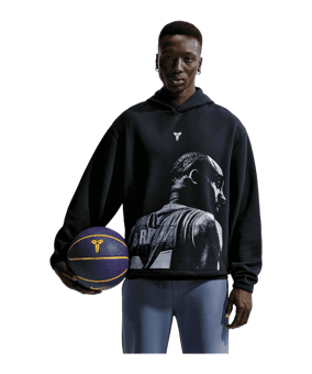 Nike Kobe Byrant Fleece Hoody Schwarz F010 - schwarz