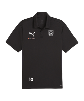 PUMA teamGOAL Poloshirt Schwarz F03