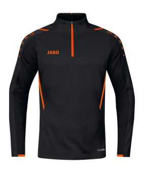 JAKO Challenge Ziptop Schwarz Orange F807 - schwarz