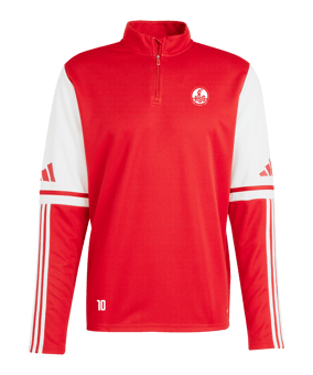 adidas Squadra 25 HalfZip Sweatshirt Rot